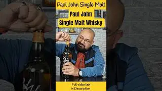 Paul John Nirvana Single Malt Whisky #alcohol #whisky #review