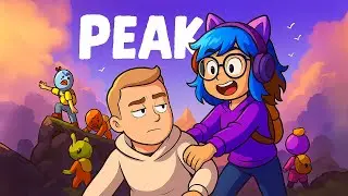 FRIO, FOME E QUASE CAÍ DO PENHASCO! 🏔️ | Gameplay de PEAK