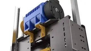 HOW EVIO ELEVATORS MRL SYSTEM WORKS DURING TESTING ( SAMPLE  VIDEO)