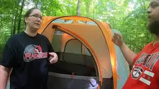 Coleman 98 Octagon Tent Review @ Ohiopyle State Park