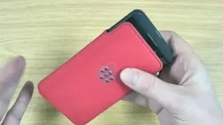 Genuine Blackberry Z10 Pouch Cover Review
