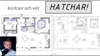 Kommunicera b&auml;ttre med din ritning! Hatch/Skarferering/ Kontrast, vikt, f&auml;rg