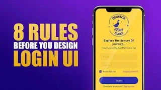 Login screen UI design | Best Practices For Login Screen UI/UX | Steps You Must Follow