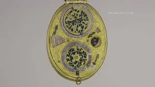 Clocktime David Ramsay's King James Portrait Watch c1618, 360&deg; view of dial, backplate and case