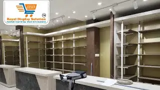 Garments Shop Display Racks | Garments Fixtures | Shop Design | Wooden Shelves | 9890089836 @Nagpur