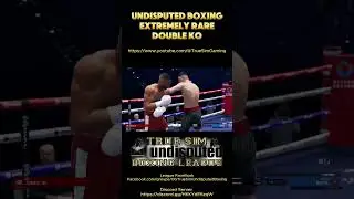 EXTREMELY RARE DOUBLE KO UNDISPUTED BOXING