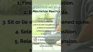 10 meditation tips for beginners//meditation point