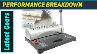 `21-Hole Binding Machine: The Best Comb Binder for Home & Office