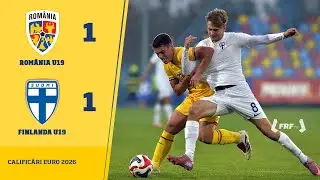 Calificări EURO 2026: România U19 - Finlanda U19 1-1, 15.11.2025