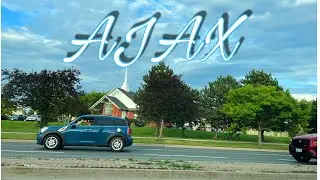 Travelling through Beautiful City Ajax Ontario Canada 🇨🇦 in Summer 
