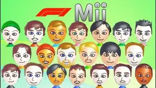 Как создать сетку F1 2024 за Mii в Mii Maker от Nintendo
