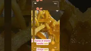 Scorze d&rsquo;arancia candite ricoperte di cioccolato fondente