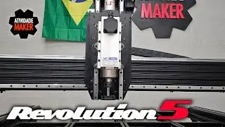🚀 CNC ROUTER REVOLUTION 5 - ETAPA CONCLU&Iacute;DA
