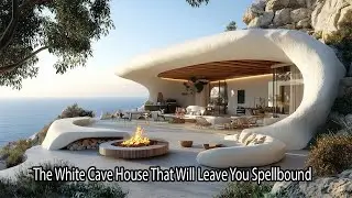 Live in a Fairytale! The White Cave House That Will Leave You Spellbound