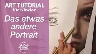 Kindermalkurs goes online: Das etwas andere Portr&auml;t