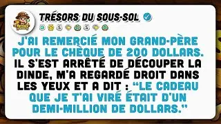 J'ai Remercié Grand-père Pour Les 200$. Il S'est Figé. Son Regard Cachait Un Secret.