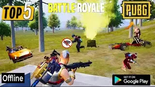 Top 5 Best Offline Battle royale Games Like PUBG for android in 2025