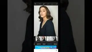 Sketch Effect in PicsArt #Shorts #shorts