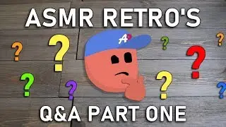 ASMR Retro's first Q&A video! (Whispers, writing, lip smacking)