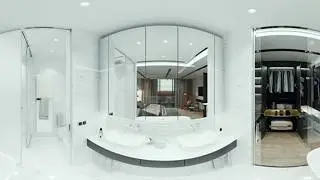 360&deg; Hotel Room **** FLAWLESS  (Bathroom)