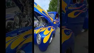 custom 1941 Willys at 2025 Northwest Deuce Days car show