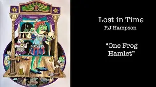 Coloring Lost in Time | One Frog Hamlet | Acrylic paint markers