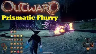 【Outward】物质世界 Elemental Prismatic Flurry Vs Elite Crescent Shark (1min14sec)