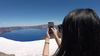Crater Lake Wizard Island Viewpoint