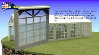 Transform Your Outdoor Events with the 3m x 10m Gala Tent Elite PVC Marquee Ultimate Garden Shelter