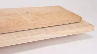 Unterschied zwischen s&auml;gerau vs. gehobelt DOUGLASIE