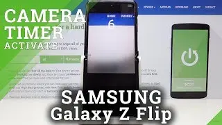 How to Activate Camera Timer in SAMSUNG Galaxy Z Flip &ndash; Camera Countdown
