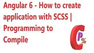 How to create Angular 6 application with SCSS style | Use SCSS style model