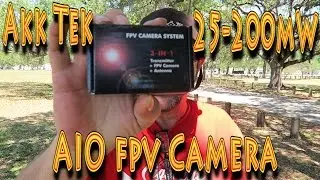 Review: AKK A2 5.8Ghz 40CH 200mW FPV Racing Drone Camera!!! (04.11.2017)