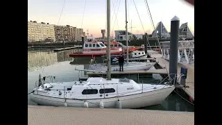 Awesome time with Stoney Dep SAILING #sailing #harbor #blankenberge #qualitytime #boating #comment