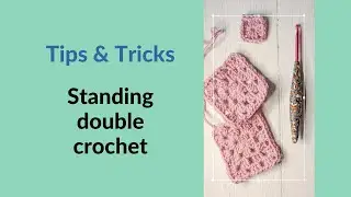Standing double crochet