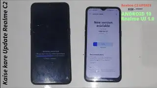 Realme C2 Latest Update C.53 Android 10⚡How to Update Realme⚡