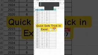 Quick Date Trick in Excel ⏱📅 | Combine Year, Month & Day Instantly!