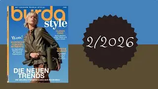 🟢Burda Style 2/2026 👗 Sewing Magazine Flip Through