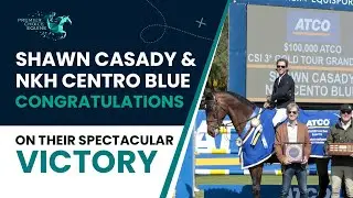 Congratulations to Shawn Casady & Nkh Centro Blue on their spectacular victory!