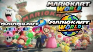 (Ver. 1) Mario Kart 8/8 Deluxe - Title Screen Theme (MK8/MK8D x MKWorld - Dual Mashup)