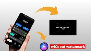 Indro and text template like Adobe Premiere Pro in Android
