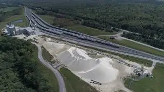 Goose Landing Frac Sand mine, Alma Center WI