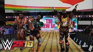 WWE 2K18 — Новый день против Возрождения | Monday Night Raw