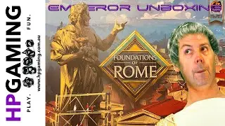 GameLINK! | Unboxing | Foundations of Rome Emperor Edition