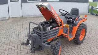 Kubota B1610 4wd / 0262 Draaiuren / Fronthef