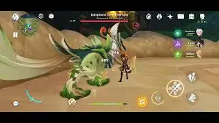 Genshin Impact - C0 Cyno test Damage attack sand