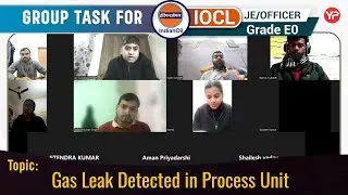 Gas Leak Detected in Process Unit for IOCL JEO | Start GD, GT & PI with YourPedia