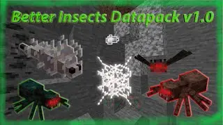 Better Insects Datapack v1.0 - Minecraft Datapacks 1.17.1