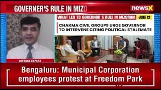 Mizoram Governor,Gen VK Singh declares Governor's rule:International TEDx speaker Maj(Dr)Md Ali Shah