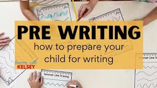 Pre-writing activities for 2-2.5 years old | Preparing your child for school